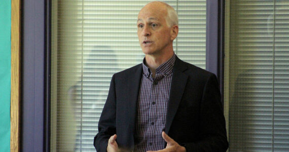 U.S. Rep. Adam Smith (D) represents the 9th Congressional District, which includes multiple cities. (File photo)