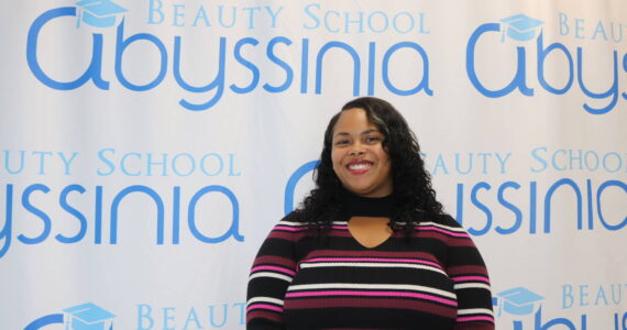 Nakiya McIntyre is one of Abyssinia Beauty School’s first students, having graduated June 2025. Photo by Bailey Jo Josie/Sound Publishing