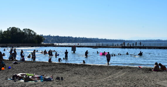 Gene Coulon Memorial Park Beach, July 2018. Reporter file photo