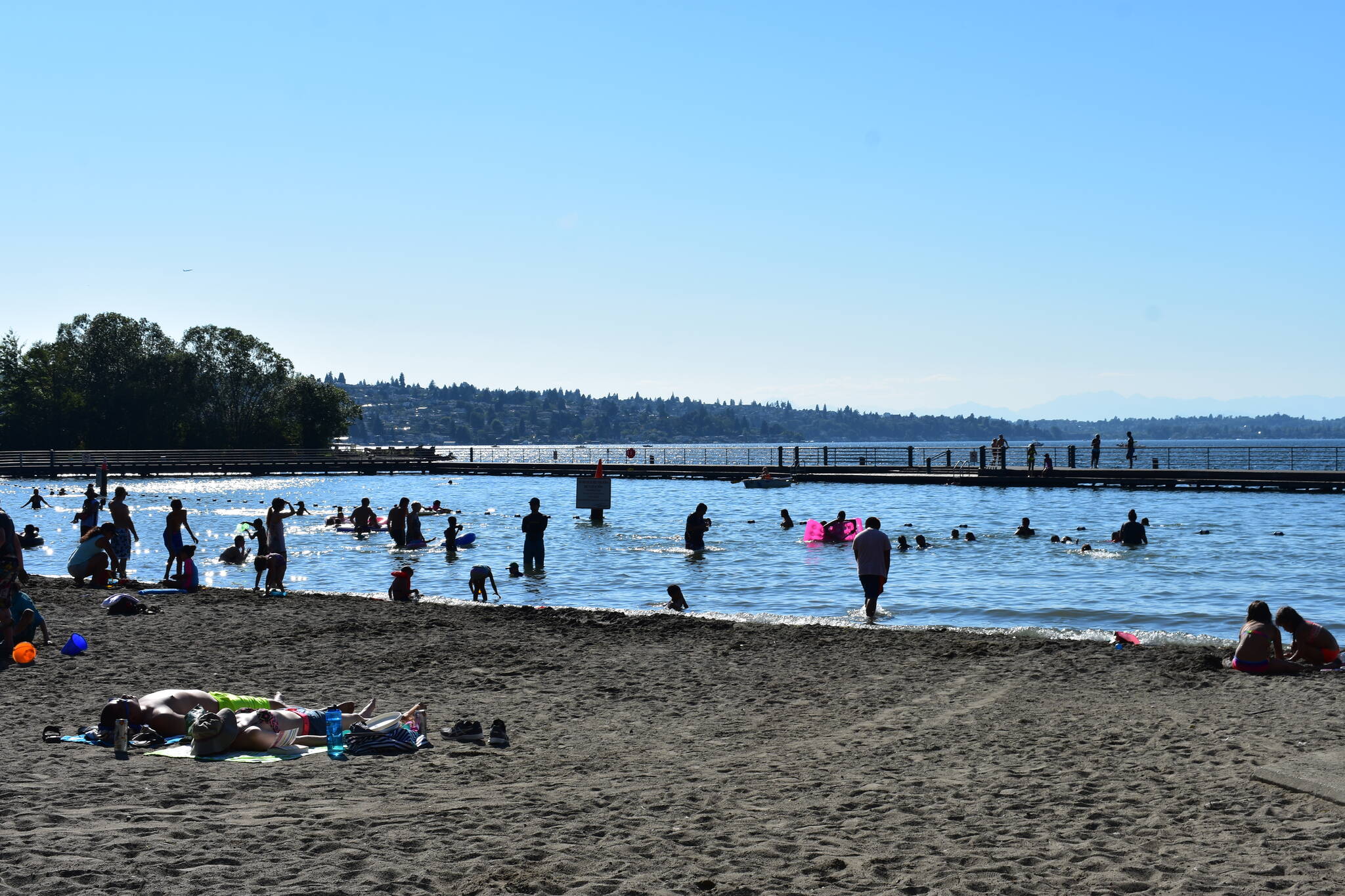 Gene Coulon Memorial Park Beach, July 2018. Reporter file photo
