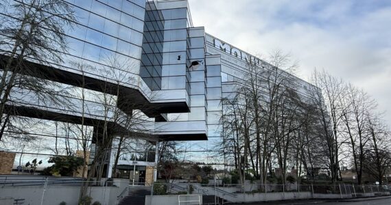 The former Boeing 10-16 building in Renton. File Photo