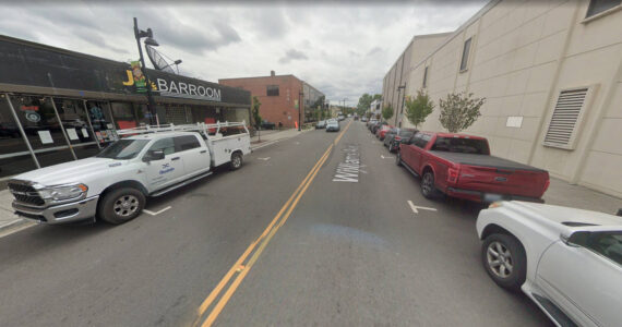 The street where the man was allegedly stabbed. Google Maps screenshot.