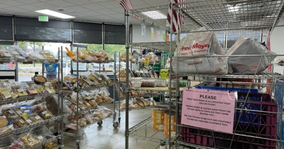 The Auburn Food Bank at 2806 Auburn Way N. provides nourishment for people in need. Photo by Drew Dotson/The Reporter