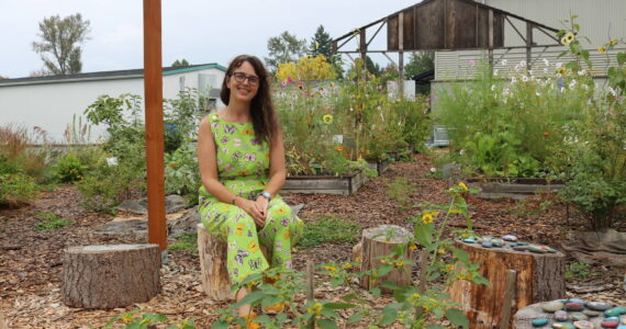 Candida Goza has been the Griot Garden coordinator and teacher at Campbell Hill Elementary for seven years. Photo by Bailey Jo Josie/Sound Publishing