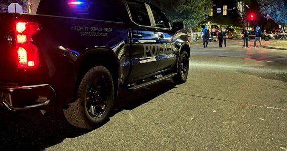 The scene of the incident. Courtesy of the Renton Police Department.