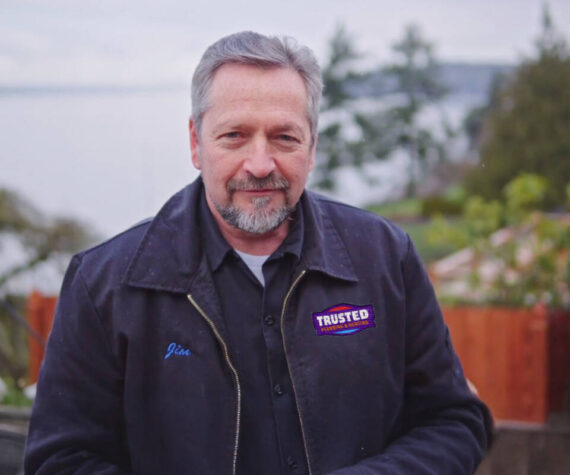 Jim Cunningham, founder and owner of Trusted Plumbing & Heating.