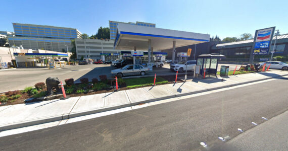 The Chevron where the incident occurred. Google Maps screenshot.