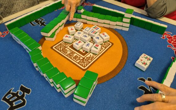 Mahjong is a popular, low-cost tile game that helps improve executive function — and it’s just fun to play. Photo by Bailey Jo Josie/Sound Publishing.