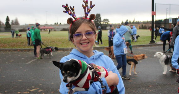 The 2023 K9 Candy Cane 5K Fun Run and Walk will be on Sunday, Dec. 3. Photo by Bailey Jo Josie/Sound Publishing