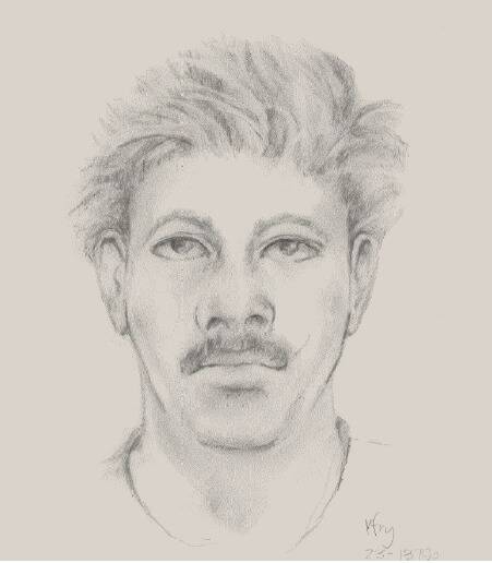 A sketch of the 2009 rape suspect linked to a 2023 Renton rape case. Courtesy photo.