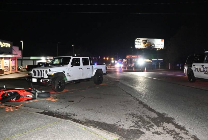 <p>The scene of the incident. Courtesy of Renton Police Department</p>