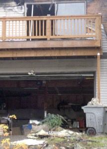 Renton Police investigators were removing marijuana plants from a Talbot Hill home following a fire Tuesday morning.