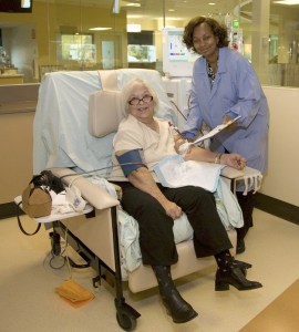 After a slow progression of kidney disease