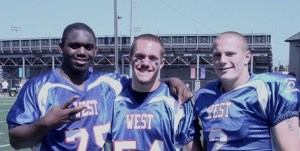 From left to right: Hazen's Courtney Sanders