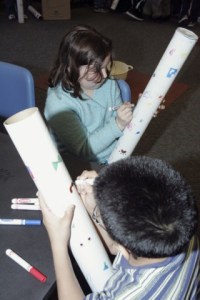 Renton Park Elementary School fourth-grader Heather McFarland