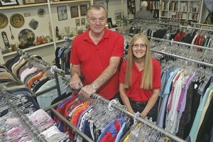 R+D Thrift Store owner Richard Youngblood