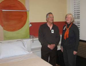 Dr. Bob Thompson and Judy Roudebush of Valley Medical Center aren’t concerned about a dip in births.