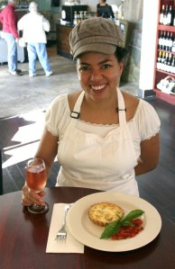 Sachia Tinsely opened the Peyrassol Cafe with her husband Scott Cory Oct. 1. Tinsley comes from the Seattle dining scene as a pastry chef and restaurant owner