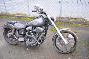 Police are looking for information regarding an accident along the walking trail parallel to SR169 that involved this motorcycle.