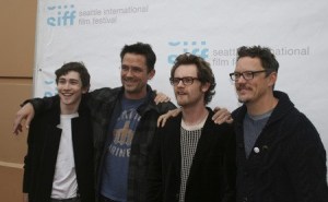 Three of the lead characters in 'Fat Kid Rules the World