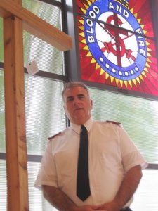 Major Kris Potter and his wife Camie are about three weeks into their new roles at the Salvation Army.