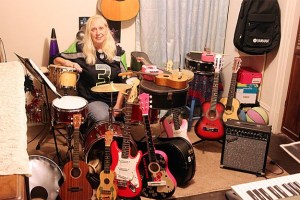 Bonnie Fitzgerald collects old