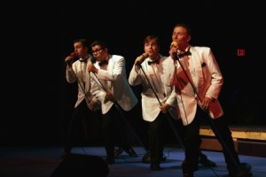 Actors with the Renton Civic Theater prepare for the first production of the season