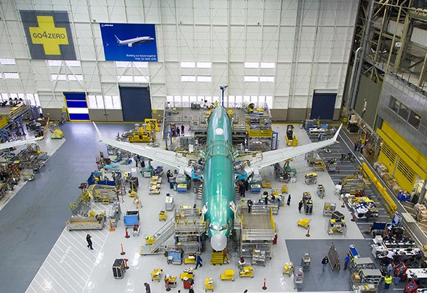 Boeing's Renton plant starts final assembly of first 737 MAX 8 | Renton  Reporter
