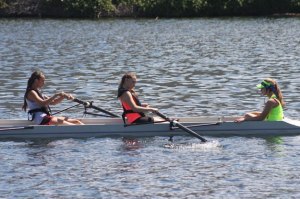 beginner rowers get a lesson Saturday at the new Renton Rowing Center.
