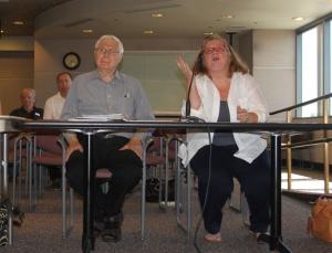 Tiffany Park Woods Advocacy Group  (TPWAG) members Bill Roenicke