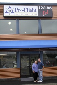 Diane and Bernie Paholke own and operate Pro-Flight Aviation and Renton Municipal Airport.