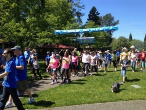 Hundreds of walkers participated in the 30th annual CROP Hunger Walk May 5 at Liberty Park.