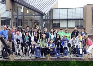 Students in Hazen High School’s (Science