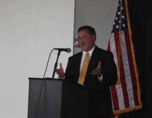 Mayor Denis Law delivers the State of the City March 13.