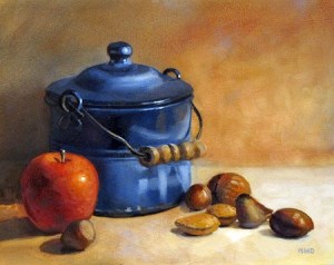 Oil paintings by Michelle Waldele-Dick are on display at Carco Theater through March 31.