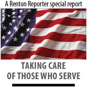 Renton Reporter recognized  for Community Service for veterans series