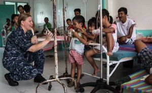 Jessica McCullough of Renton is part of Pacific Partnership 2016.