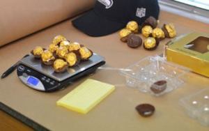 Police seized candy packed with drugs.