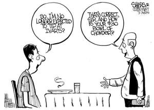 Frank Shiers Jr.'s editorial comic