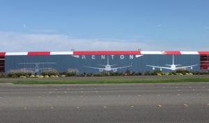 The artwork on the new airport blast fence has been completed.