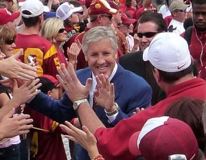 New Seahawks head coach Pete Carroll.