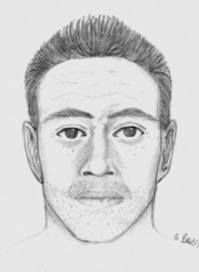 This is an artist's rendering of a luring suspect.