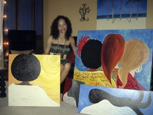 Conswella Uriola will be one of the participating artists in this year’s Art and Antique Walk in downtown Renton Saturday.