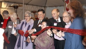 The ribbon was cut – three times – at the dedication Monday morning of the new Emergency Services Tower and Level III Trauma Center at Valley Medical Center. State Sen. Margarita Prentice