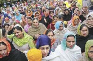 Members of the Gurudwara Singh Sabha of Washington