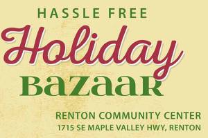 REMINDER: Hassle Free Holiday Bazaar is this weekend