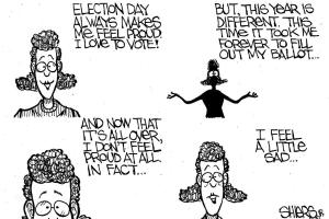 Post-election blues | FRANK SHIERS JR.’S VIEW