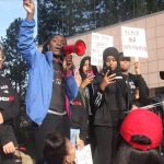 Renton High students walk out in protest of presidential election