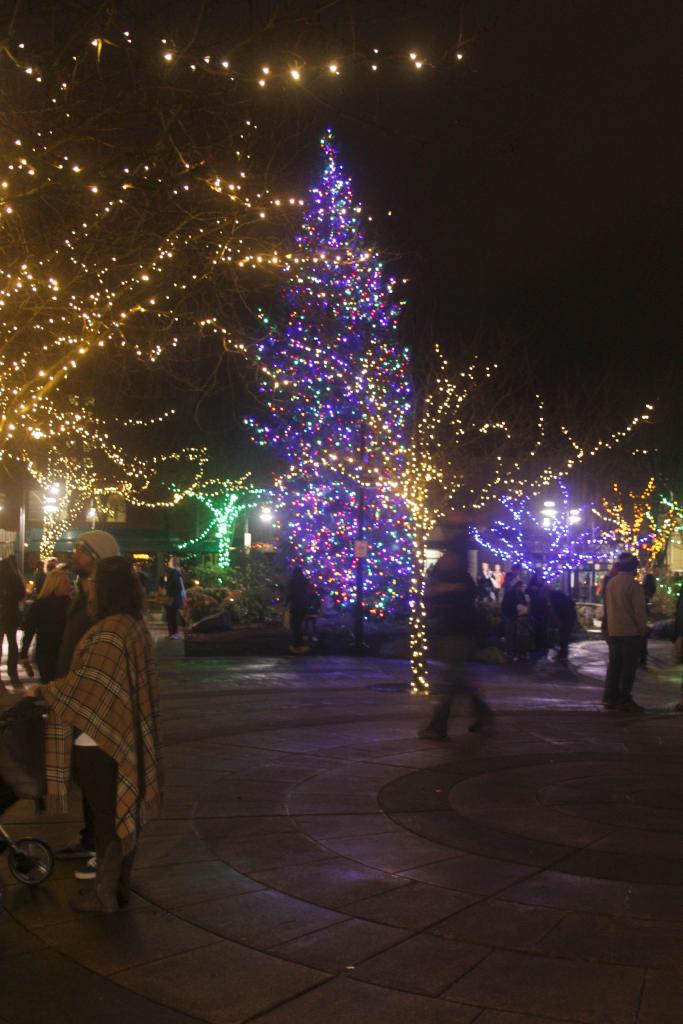Renton kicks off holiday season with tree lighting, Santa arrival | PHOTO GALLERY