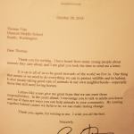 President Obama responds to Renton teen’s letter